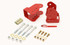 BMR Control Arm Relocation Brackets - Bolt-On - Red (1978 - 1987 G-Body) CAB003R