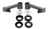 BMR Cradle Bushing Lockout Kit - Level 2 - Black (2015 - 2026 Mustang) CB005H