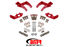 BMR Rear Coilover Conversion Kit - Non-Adjustable Shock Mount w/o Control Arm Bracket - Black (1978 - 1987 G-Body) CCK461H