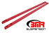 BMR Super Low Profile Chassis Jacking Rails - Red (2015 - 2026 Mustang) CJR002R
