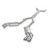Stainless Works Legend Catback Exhaust 3" AFM Valve (2016 - 2024 Camaro SS) CA16AVCBSL