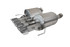 Corsa 2.75" Valve-Back Exhaust - Dual Mode NPP - Polished Tips (2014 - 2019 C7 Corvette Base / Grand Sport Auto - NPP) 14776