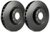 SP Performance Premium 333.7mm Dia. Solid Rotor w/Black Zinc Plating (99-04 F-150 7 Lug) - P54-043-BP