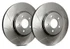 SP Performance Slotted 316mm Dia. Vented Rotor w/Silver Zinc Plating (SUBARU IMPREZA) - T47-404-P
