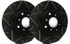 SP Performance Peak Series 255mm Solid Rotor w/Black Zinc Plating (AUDI A4) - V01-217-BP