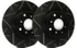 SP Performance Peak Series 302mm Dia. Solid Rotor w/Black Zinc Plating (MITSUBISHI ECLIPSE CROSS) - V30-6077-BP