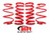BMR Drag Lowering Springs Front and Rear - Red (2015 - 2026 Mustang GT Non Magna Ride) SPD763R