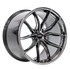 Forgeline F01 20x12 Black Ice Flow Formed Series Wheel