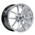 Forgeline F01 20x11 Liquid Silver Flow Formed Series Wheel