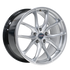 Forgeline F01 20x9 Liquid Silver Flow Formed Series Wheel