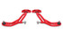 BMR A-Arms Lower Adj Delrin Bushings/Rod Ends 19mm Standard Ball Joint Red (2010-2014 Mustang/GT500)  AA755R