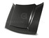 Anderson Composites Carbon Fiber Cowl Hood - Type DP / Demon Style (2018 - 2023 Challenger) AC-HD18DGCHDM-KB
