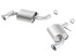 Borla Axle-Back Exhaust System - ATAK - Polished Tips (2016 - 2024 Camaro SS) 11923