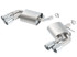 Borla Axle-Back Exhaust System - ATAK - Polished Tips (2016 - 2024 Camaro 3.6L) 11927