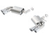 Borla Axle Back Exhaust - ATAK - Polished (2016 - 2024 Camaro SS w/Dual Tips) 11921