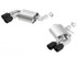 Borla Axle Back Exhaust - S-Type - Black (2016 - 2024 Camaro SS w/Dual Tips) 11920CB