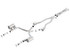 Borla Cat Back Exhaust - ATAK - Polished (2015 - 2023 Challenger SRT 392 / 2015 - 2023 Challenger Scat) 140678