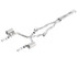 Borla Cat Back Exhaust - ATAK - Polished (2017 - 2023 Charger R/T) 140723