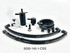 UPR Products Oil Catch Can - Single Valve - Plug N Play - Black (2015 - 2023 Mustang - Hellion Sleeper) 5030-145-1-CSS