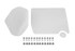 BMR AC and Heater Delete Panel (2015 - 2026 Mustang) ACD761