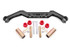 BMR Transmission Crossmember - Black (1979 - 1993 Mustang) TC730H