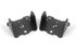 BMR Lower Solid Steel Motor Mount Kit - Engine Side - Black (1982 - 1992 F-Body 4Cyl) MM331H