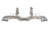 Corsa 3" Cat Back Exhaust - Valve Delete - 4.5" Quad Pro Series Tips - Polished (2020 - 2026 Corvette C8 - No Factory NPP) 21104-1