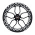 Weld 18x10 Laguna Beadlock Drag Wheel 5x114.3 ET 30 BS 6.70 Gloss Black (1994-2004 Mustang) S90780067P30