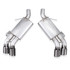 Stainless Works Redline Axleback Exhaust - Performance Connect - Chrome Black Tips (2016 - 2024 Camaro SS w/ Dual Valves) CA16RVMKPRBC