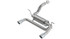 Borla Axle-Back Exhaust System - ATAK - Polished Tips (2018 - 2021 Wrangler JL 2.0L) 11964