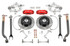 Carlyle by BMR 15" Conversion Kit w/ Rear Suspension Package - Drilled & Slotted Rotors - Red Calipers (2006 - 2023 Charger / 2008 - 2023 Challenger) DRP110H