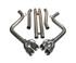 MRT KR Catback w/MaxFlow H-Pipe Quad Polished Tips (2018-2021 Mustang GT) 93U918