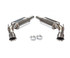 MRT Axle Back Exhaust - Version 2 - 3.5" Tips (2010 - 2015 Camaro V6) 91A177
