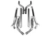 MRT Cat Back Exhaust - Version 1 - 4.0" Tips (2010-2015 Camaro V6) 92A810-4