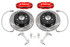 Carlyle by BMR 15" Conversion Brake Kit - Black Calipers (2006 - 2023 Charger / 2008 - 2023 Challenger) DBK110