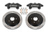 Carlyle by BMR 15" Conversion Brake Kit - Drilled & Slotted Rotors - Black Calipers (2014 - 2019 Corvette) DBK572