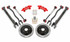 Carlyle by BMR 15" Conversion Kit w/ Drilled & Slotted Rotors - Red Calipers (2008 - 2014 CTS-V) DRP623H