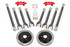 Carlyle by BMR 15" Conversion Kit w/ Drilled & Slotted Rotors - Red Calipers (2015 - 2019 CTS-V) DRP633H
