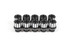 Carlyle by BMR Aluminum Lug Nut Kit - 12mm x 1.50 RH - Shank - 12-PT - Set of 10 (1993 - 2002 F-Body / 1997 - 2019 Corvette) LNK022