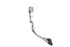 Corsa 3" Catback Exhaust - Sport - Single Side Exit - Black Tips (2021 - 2026 F150 3.5T EcoBoost Reg Cab 8' Bed) 21163BLK
