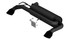 Borla Axleback Exhaust System - S-Type - Black Tips (2021 - 2026 Bronco 2.7L) 11977CB