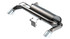 Borla Axleback Exhaust System - ATAK - Polished Tips (2021 - 2026 Bronco 2.7L) 11978