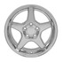Replica CV01 17x11 Wheel - 5x120.65 BP 56 ET - Chrome (1993 - 2002 Camaro & Firebird / 1988 - 1996 Corvette) CV01-17110-5475-50C