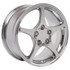 Replica CV05 17x8.5 Wheel - 5x120.65 BP 58 ET - Chrome (1993 - 2002 Camaro & Firebird / 1988 - 2004 Corvette) CV05-17085-5475-58C