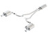 Borla Cat Back Exhaust System - Touring - Polished Tips (2015 - 2019 Mustang EcoBoost) 1014039