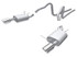 Borla Catback Exhaust System - S-Type - Polished Tips (2011 - 2014 Mustang 3.7L 6cyl) 140375