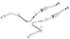 Borla Catback Exhaust System - ATAK - Stainless Steel Tips (1999 - 2004 Ford Mustang Cobra) 140446