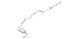 Borla Catback Exhaust System - S-Type - Polished Tips (2012 - 2017 Focus) 140454