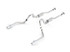 Borla Catback Exhaust System - ATAK - Polished Tips (1999 - 2004 Mustang GT) 140458