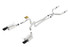 Borla Catback Exhaust System - ATAK - Black Chrome Tips (2013 - 2014 Mustang GT / 2013 Mustang Boss 302) 140516BC
